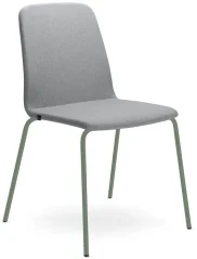 Konferenční židle Sunrise 152-N12 (kostra šalvějově zelená PANTONE 17-6212 TCX, celočalouněný korpus
