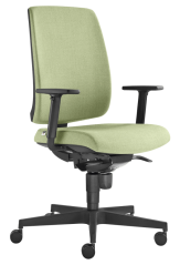 Ergonomická židle Leaf 500-SY (mechanika se spodním nastavením tuhosti, 5x blokace)