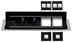 Konfigurovatelný výklopný panel KPV 4 BLACK
