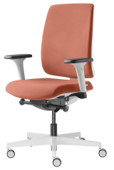 Ergonomická židle Leaf 501-SYB (mechanika s bočním rychlonastavením, 4x blokace)