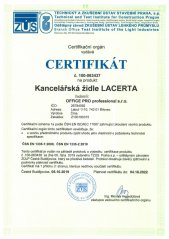 Kancelářská židle Lacerta IW 07 (antracit)