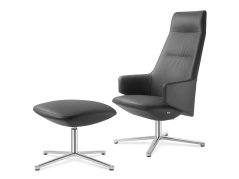 Podnožka Melody Lounge ML-T-N6 (4-ramenný ALU leštěný kříž)