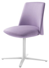 Designové křeslo MELODY DESIGN 770,F25-N0 (4-ramenný ALU bíle lakovaný kříž)