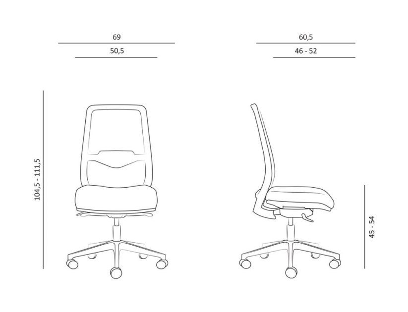 Ergonomická židle 1390 SYN SL Tullio