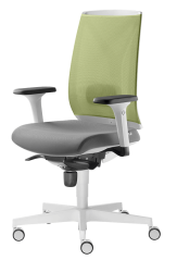 Ergonomická židle Leaf 504-SY (mechanika se spodním nastavením tuhosti, 5x blokace)