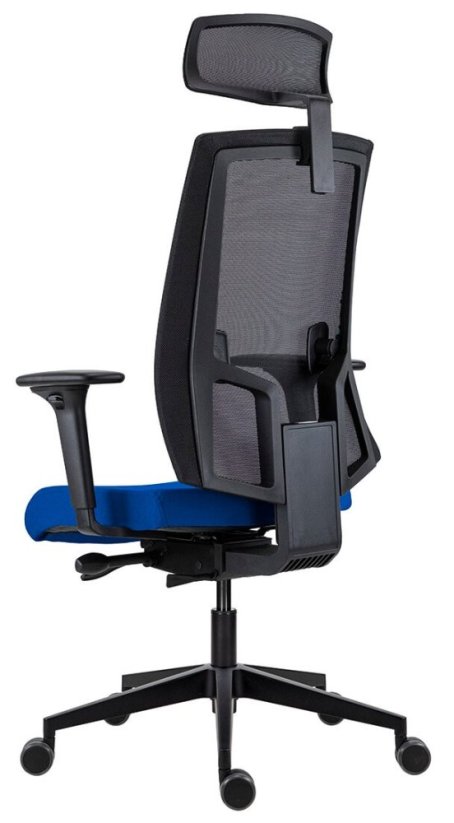 Kancelářská židle LAPEL 2900 SYN-B PDH ALU černá