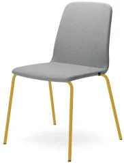 Konferenční židle Sunrise 152-N16 (kostra odstín medově žlutá RAL 1005, celočalouněný korpus, stohov