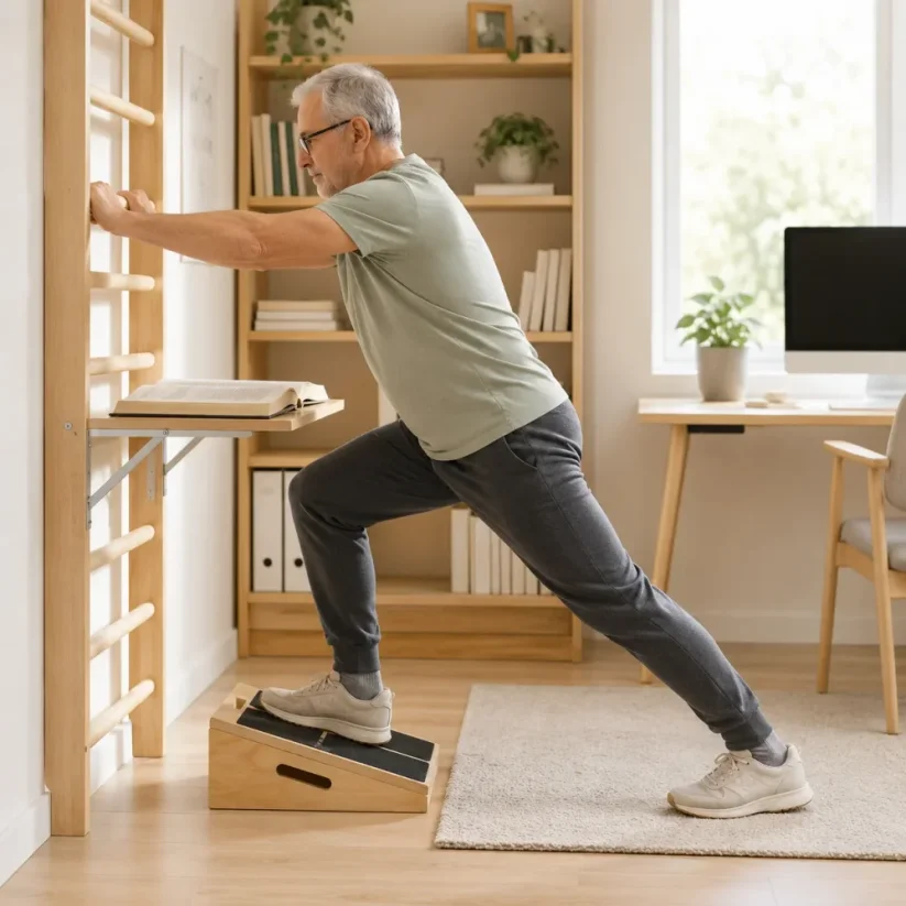 Nastavitelná ergonomická podnožka pod nohy 2v1