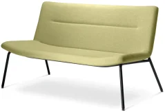 2-místné křeslo OSLO LOUNGE OL-K2-N1 (podnož černý nástřik)