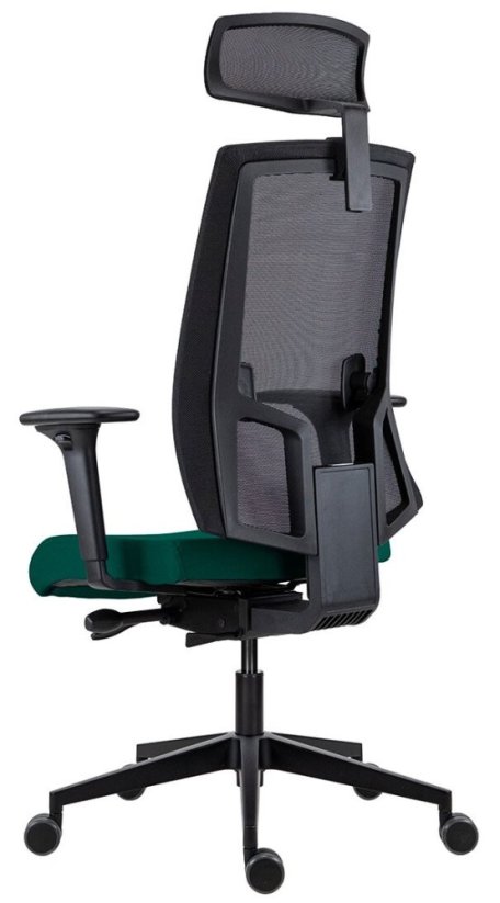 Kancelářská židle LAPEL 2900 SYN-B PDH ALU černá