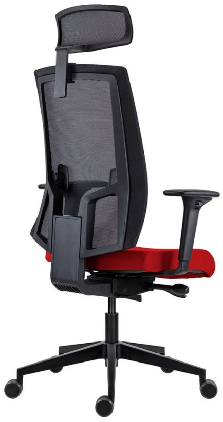 Kancelářská židle LAPEL 2900 SYN-B PDH ALU černá