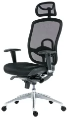 Ergonomická židle Oklahoma PDH (černé provedení)