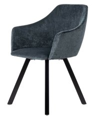 Křesílko Wind Wood (černě lakovaná kostra)