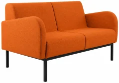 PIAVE BR 102 METAL - 2místná lounge pohovka s kovovou podnoží