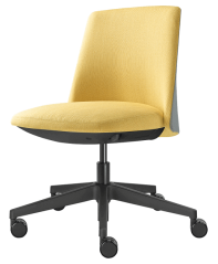 Designové křeslo MELODY DESIGN 775-FR,F40-N1 (hliníkový černě lakovaný kříž)