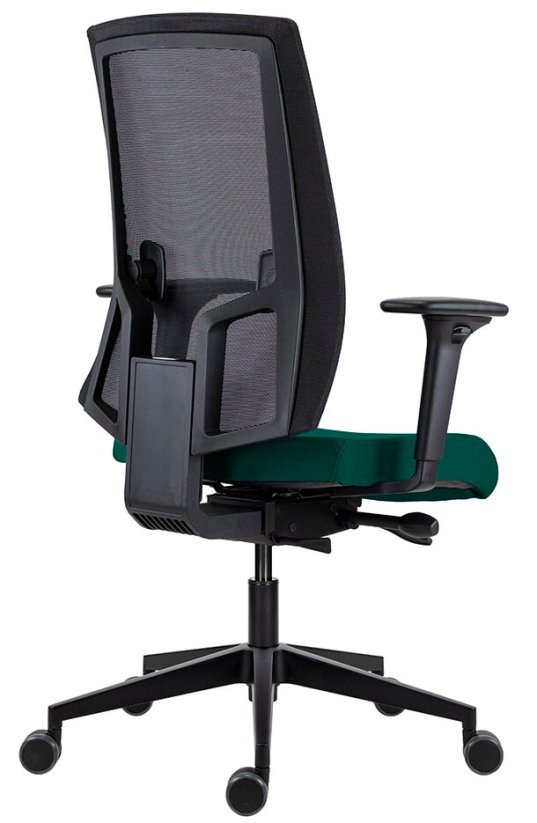 Kancelářská židle LAPEL 2900 SYN-B ALU černá