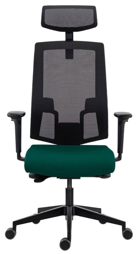 Kancelářská židle LAPEL 2900 SYN-B PDH ALU černá