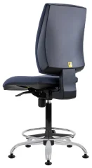 Antistatická židle 1380 SYN C antistatic ESD (vysoký píst + kruh pod nohy)
