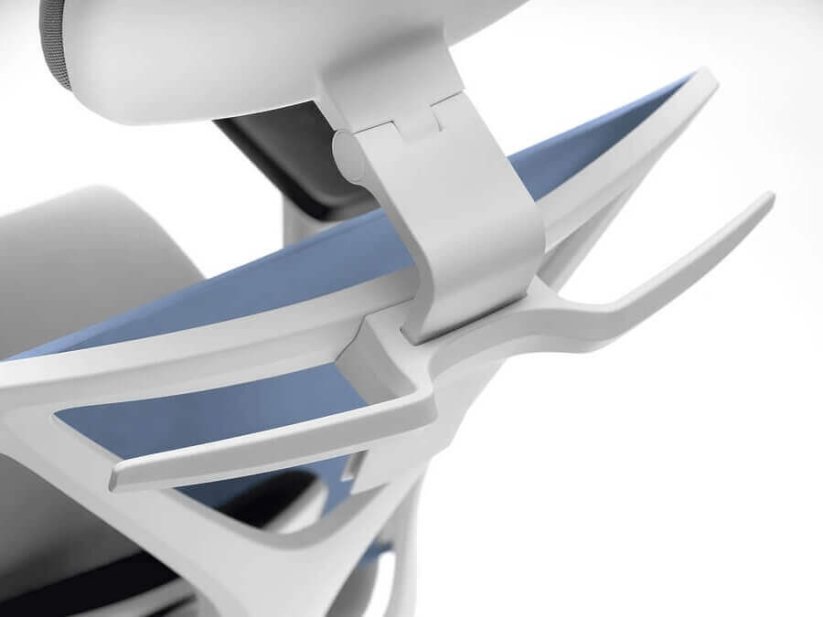 Ergonomická židle Leaf 504-SY (mechanika se spodním nastavením tuhosti, 5x blokace)