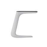 01712-BR-ZOE: BR-ZOE - nylonové područky v barvě korpusu, černé plastové loketníky