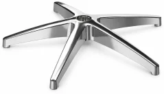 Náhradní hliníkový kříž k židli BA52 - leštěný, 650 mm, čep 11 mm NEW
