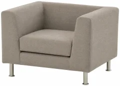 Lounge křeslo Notre Dame 100 v elegantním béžovém potahu Lounge křeslo Notre Dame 100 v elegantním béžovém potahu