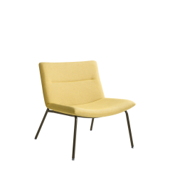 Křeslo OSLO LOUNGE OL-K1-N7 (podnož bronzová prášková barva)