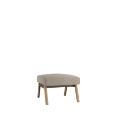 Taburet/jednomístná lavice Nido NI-BE1-D (nohy přírodní dub)