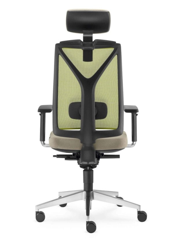 Ergonomická židle Leaf 503-SYS (mechanika s bočním nastavením, 5x blokace)