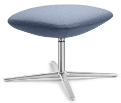 Podnožka Melody Lounge ML-T-N6 (4-ramenný ALU leštěný kříž)