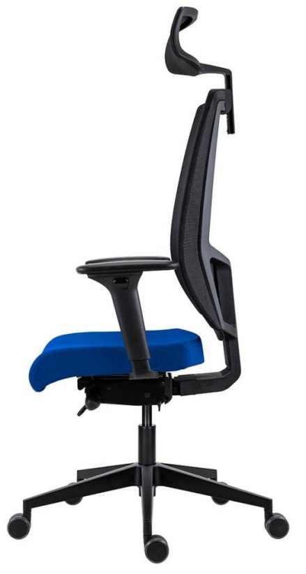 Kancelářská židle LAPEL 2900 SYN-B PDH ALU černá