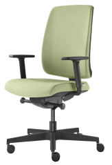 Ergonomická židle Leaf 500-SYB (mechanika s bočním rychlonastavením, 4x blokace)