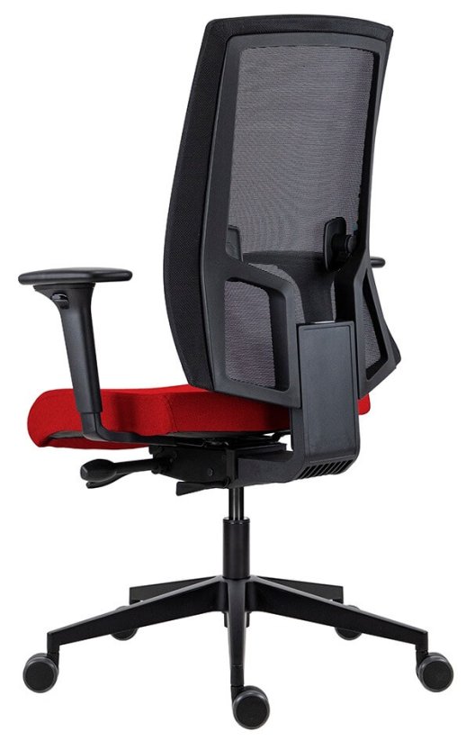 Kancelářská židle LAPEL 2900 SYN-B ALU černá