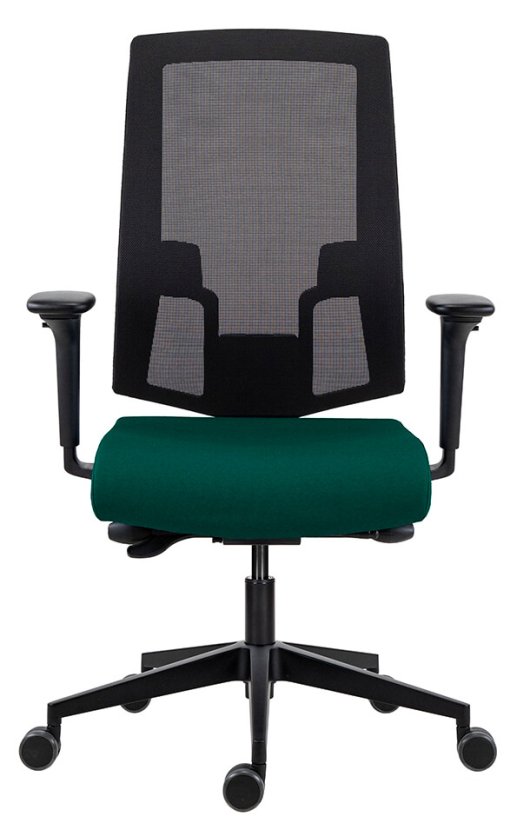 Kancelářská židle LAPEL 2900 SYN-B ALU černá