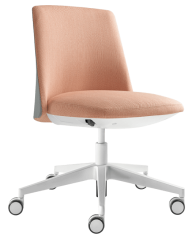 Designové křeslo MELODY DESIGN 775-FR,F40-N0 (hliníkový bíle lakovaný kříž)