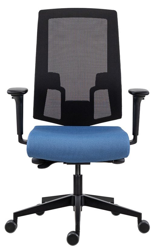 Kancelářská židle LAPEL 2900 SYN-B ALU černá