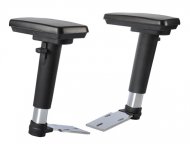 0174-AR08-C: AR 08 C (chrom) - nastavení výšky. Loketníky vpřed/vzad, natočení do stran