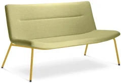 Dvojmístné křeslo Oslo Lounge OL-K2-N16 (podnož medová žlutá RAL 1005)