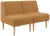 PIAVE 102 WOOD - 2místná lounge pohovka na dřevěných nohách