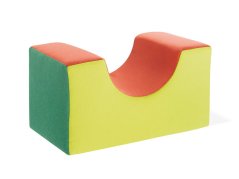 Block DZ-XL PU (16 dílná stavebnice, velká velikost dílů, koženka v různých barvách)