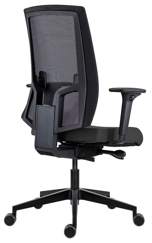 Kancelářská židle LAPEL 2900 SYN-B ALU černá