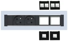 Konfigurovatelný pevný panel KPP 4 GREY