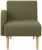 PIAVE 100 BR RIGHT WOOD - lounge křeslo s pravou područkou