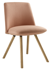Designové křeslo MELODY DESIGN 770-D (dřevěná podnož, přírodní dub, olejovaná)