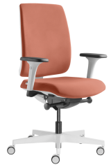 Ergonomická židle Leaf 501-SYB (mechanika s bočním rychlonastavením, 4x blokace)