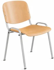 Konferenční židle 1120 L dřevěný sedák