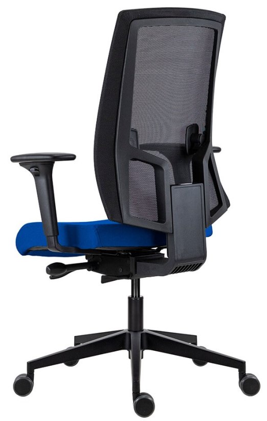 Kancelářská židle LAPEL 2900 SYN-B ALU černá