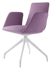 Křesílko HARMONY MODERN 870,F90-WH (4 ramenný nylonový bílý kříž, kluzáky)
