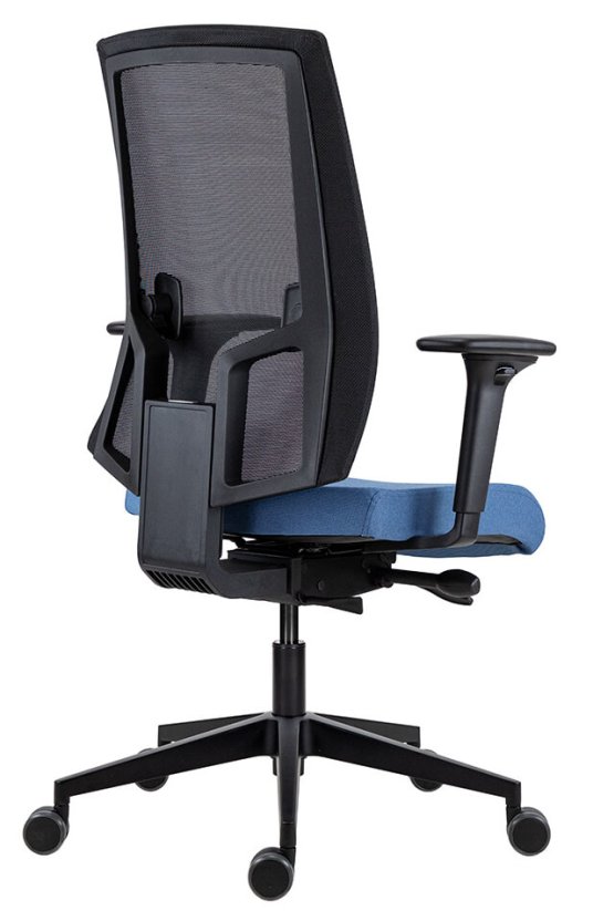 Kancelářská židle LAPEL 2900 SYN-B ALU černá