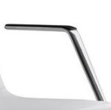 01712-BR-820: BR-820 - područe (hliníkové-chromované, PUR opěrka)